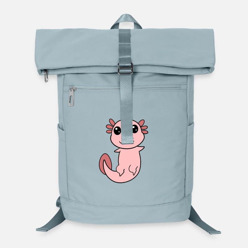 Axolotl Rose Doux Sac à dos ordinateur