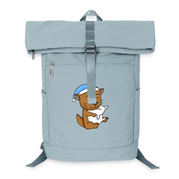 Katze Katzenrasse Somali - Laptop-Rucksack  - Eisblau - Vorne