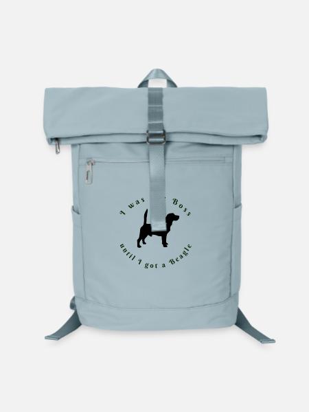 I Was The - Beagle Lovers Tee - Laptop-Rucksack - Eisblau