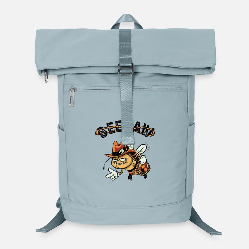 Beehaw Bee avec chapeau de cowboy Yeehaw Sac à dos ordinateur