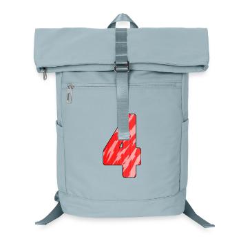 4 - Laptop Backpack - ice blue - Front