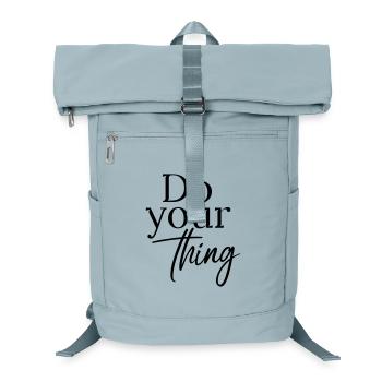 Do your thing - Laptop-Rucksack  - Eisblau - Vorne