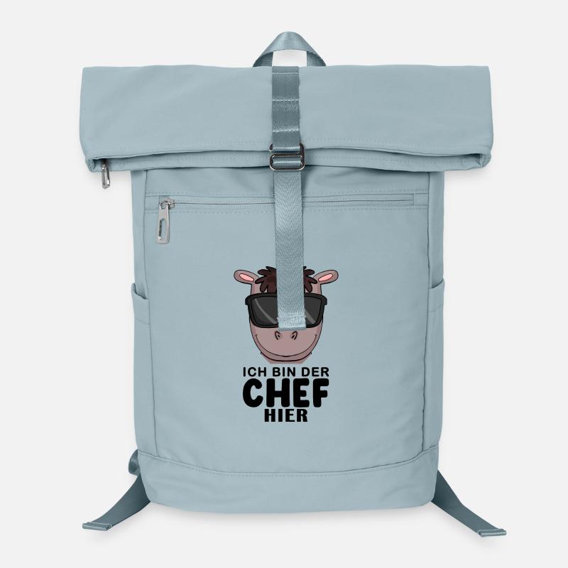 Cool Pferd Chef Spruch Laptop-Rucksack 