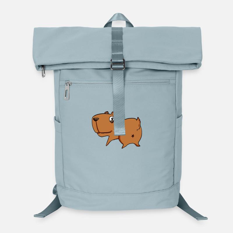 Capybara vu de derrière - Cul de Capybara Sac à dos ordinateur