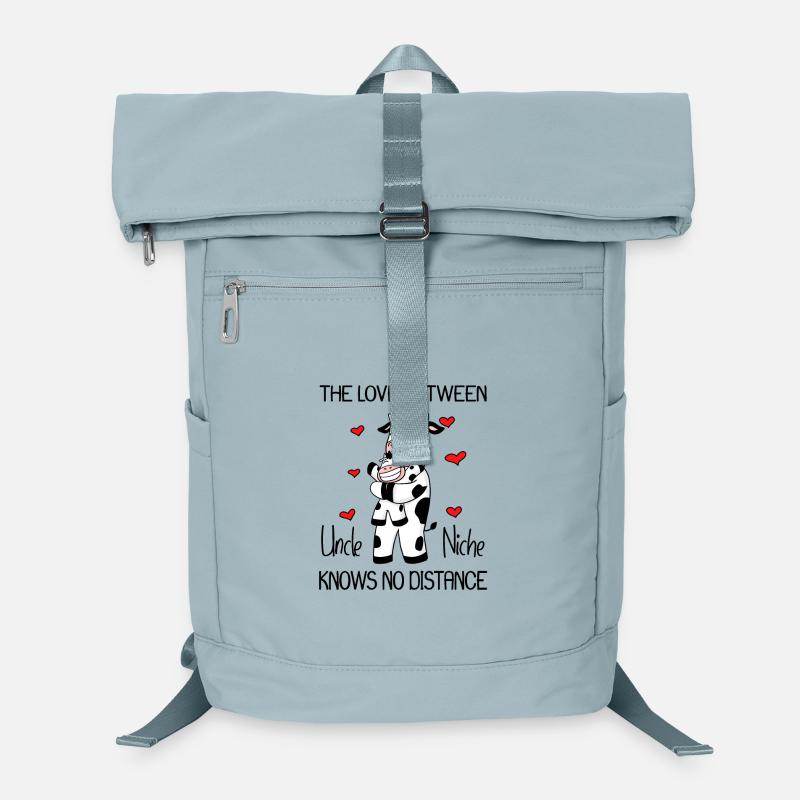 Onkel und Nichte Liebe Kuh Geschenk Laptop-Rucksack 