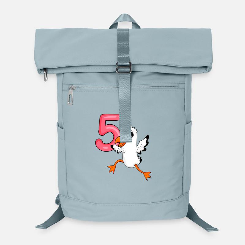 5th birthday motif seagull - five years Laptop Backpack