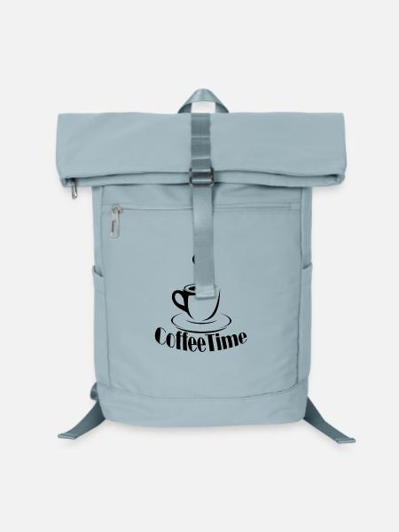 Coffee Time - Laptop-Rucksack  - Eisblau