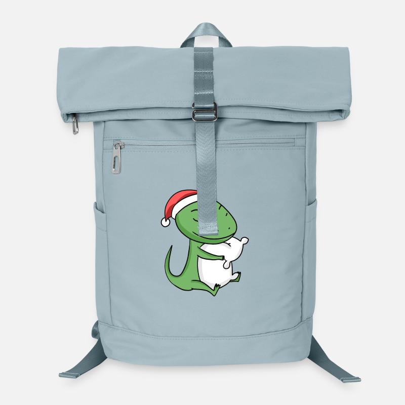 Lézard Mignon Fatigué Noël Sac à dos ordinateur