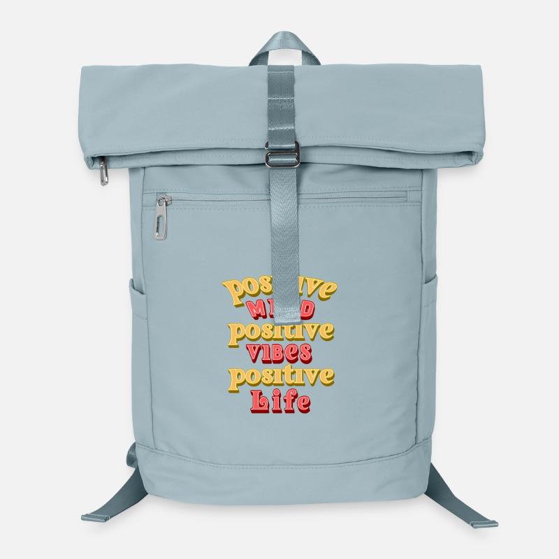 Positive mind positive vibes Laptop Backpack
