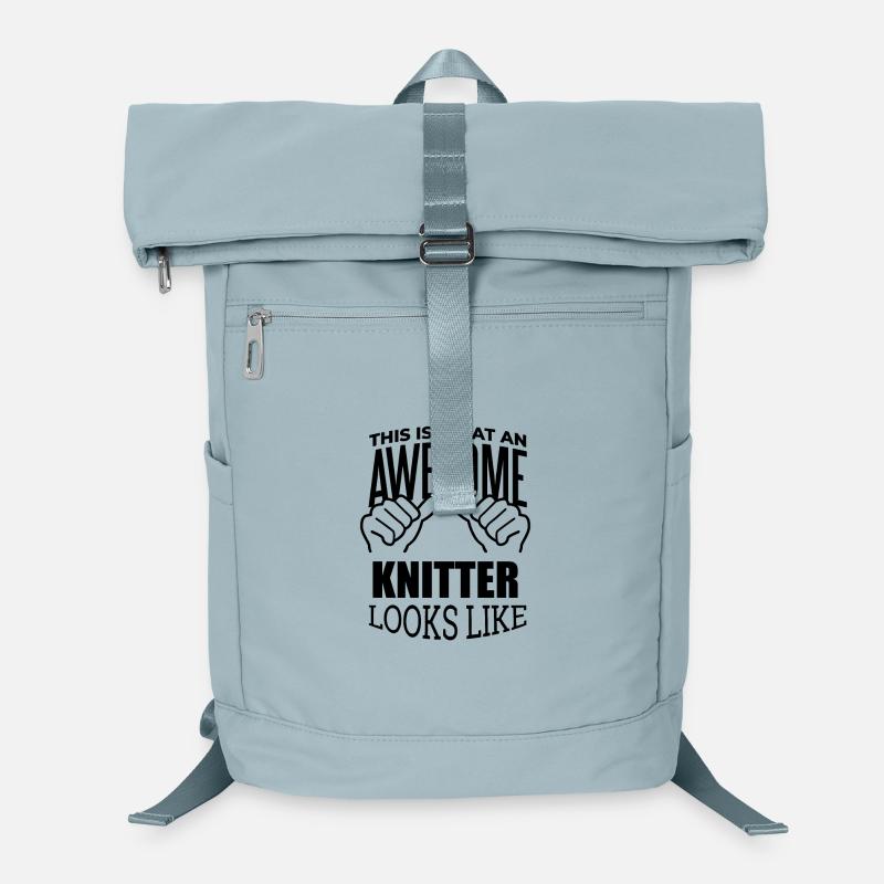 Knitting Laptop Backpack