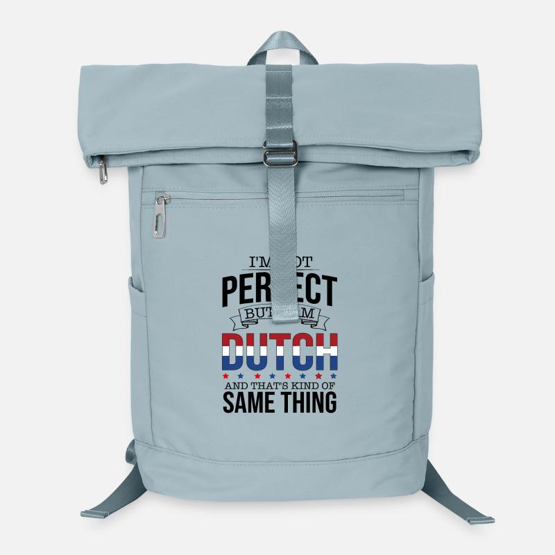 Funny Dutch Saying, Holland, The Netherlands, Gift Laptop Backpack