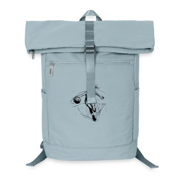 Weiblicher Basketballspieler - Laptop-Rucksack  - Eisblau - Vorne