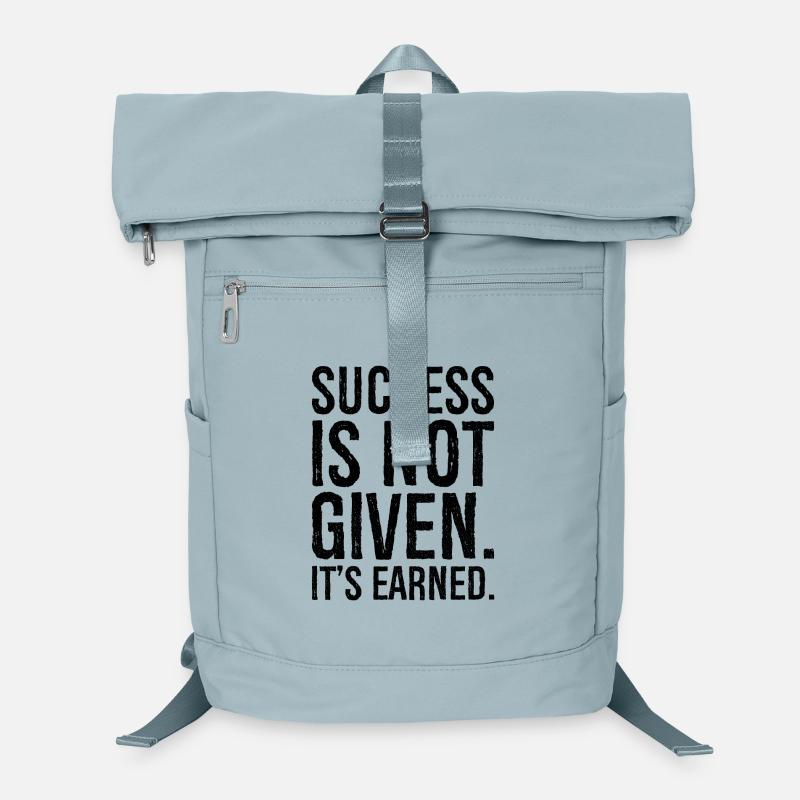 success is not given it's earned Laptop Backpack