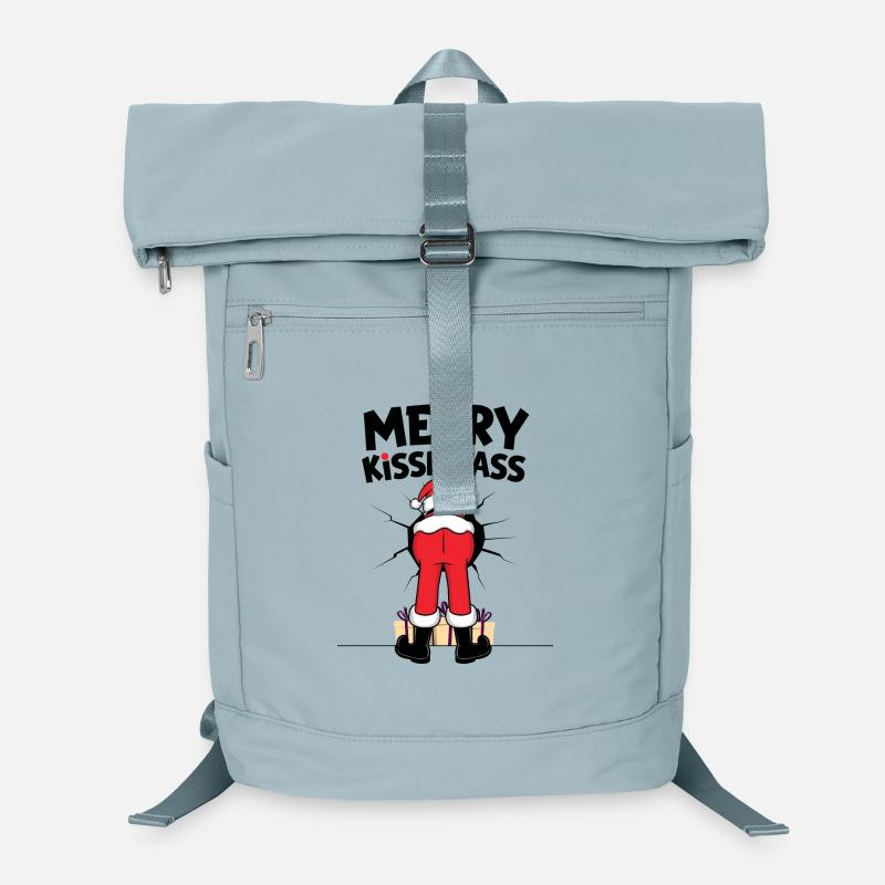 Weihnachtsmann Lustig Laptop-Rucksack 