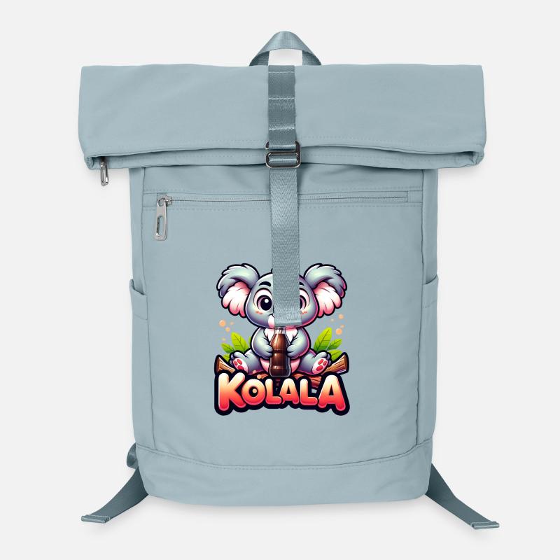 Kolala - Jeu de mots Koala mignon avec Sac à dos ordinateur