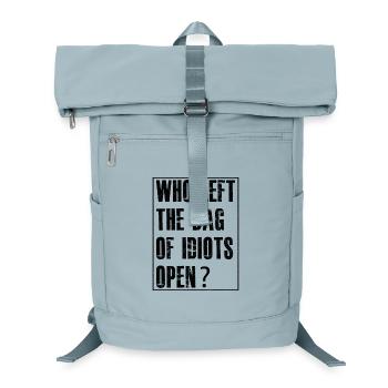 who left the bag - Laptop-Rucksack  - Eisblau - Vorne