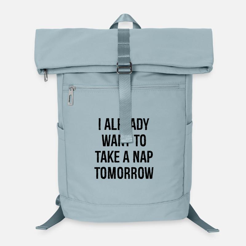 I already want to take a nap tomorrow Laptop-Rucksack 