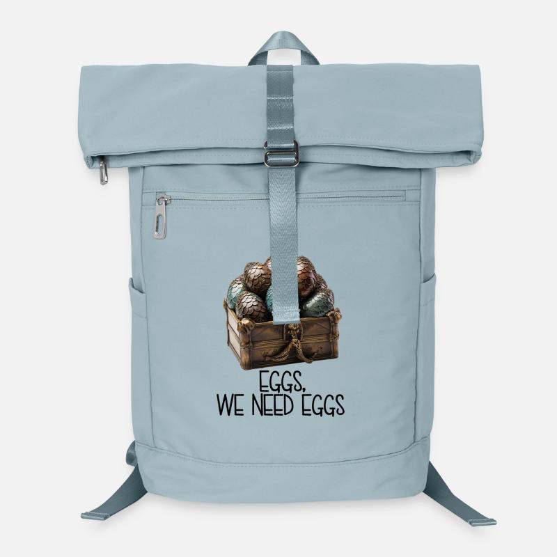 Eggs, We Need Eggs – Dragon Eggs Treasure Chest Laptop Backpack