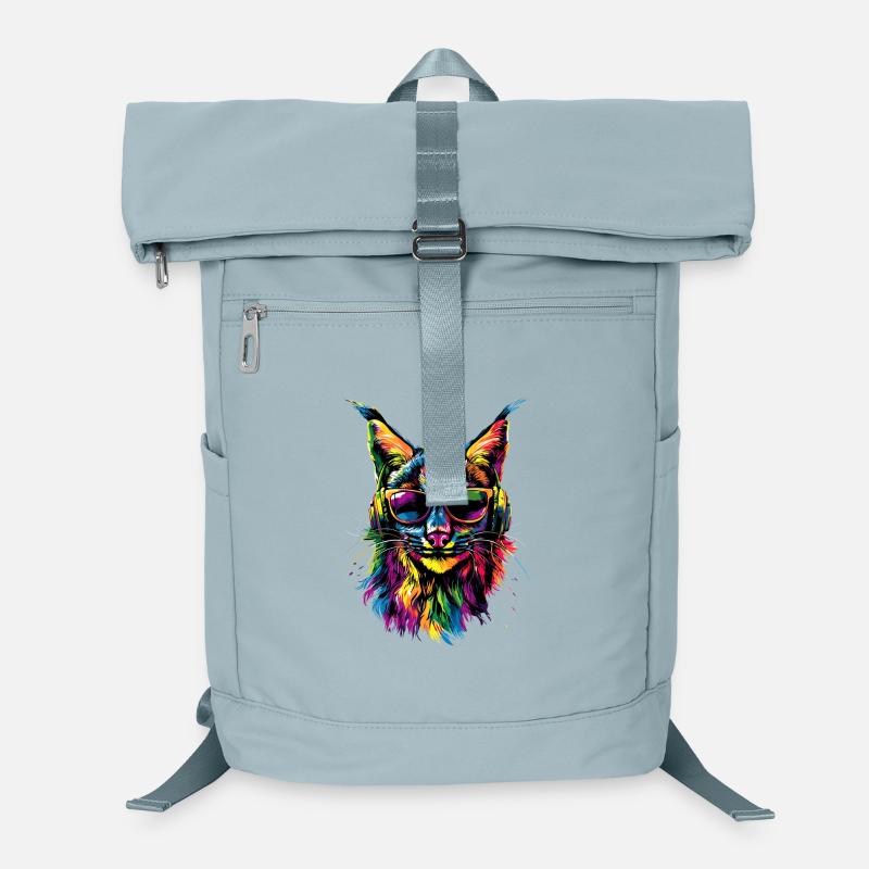 Lynx Wildcat Big Cats Cats Cute Lynx Laptop Backpack