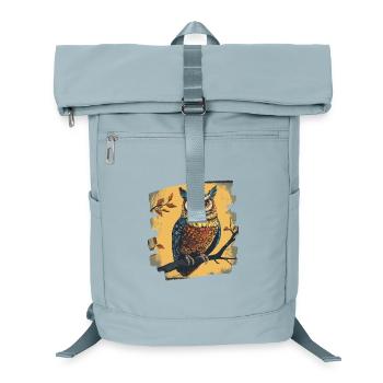 Eule - Laptop-Rucksack  - Eisblau - Vorne
