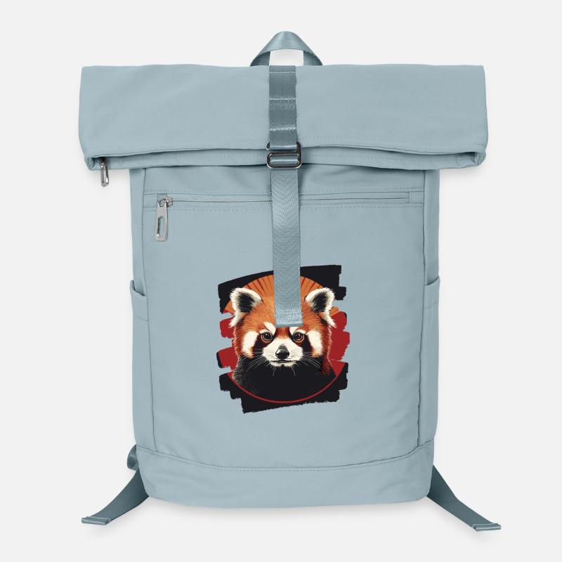 Roter Panda Laptop-Rucksack 