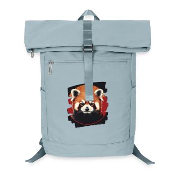 Panda roux rétro - Sac à dos ordinateur - bleu glacier - Devant