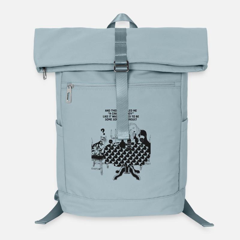 CRAZY CAT LADY Laptop Backpack