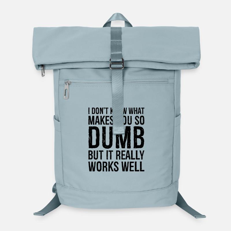 I don't know what makes you so dumb but it really Laptop Backpack
