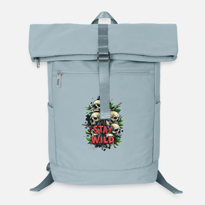 Couteau Stay Wild Knife Life Devise Sac à dos ordinateur