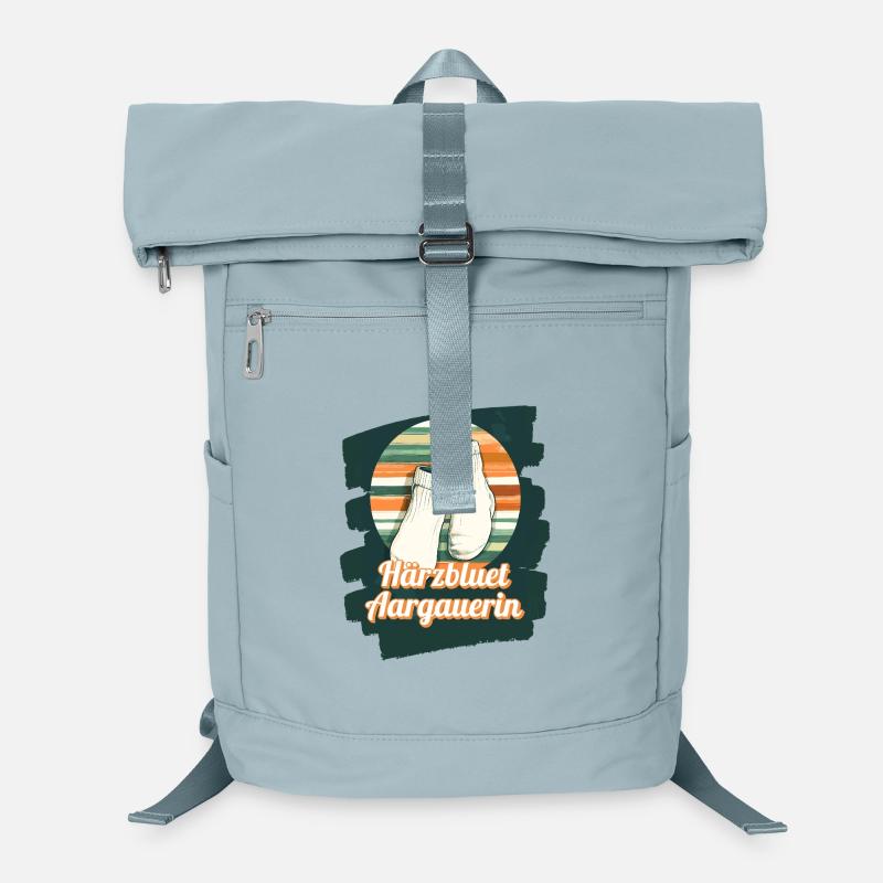 Härzbluetaargauerin Aargauer and white socks Laptop Backpack