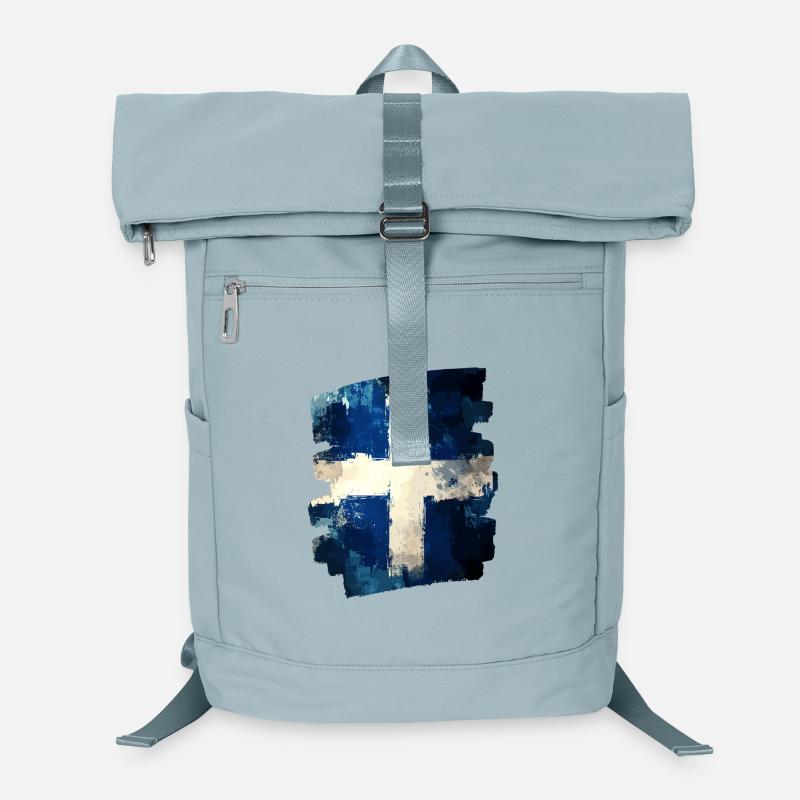 Drapeau finlandais Finlande Sac à dos ordinateur