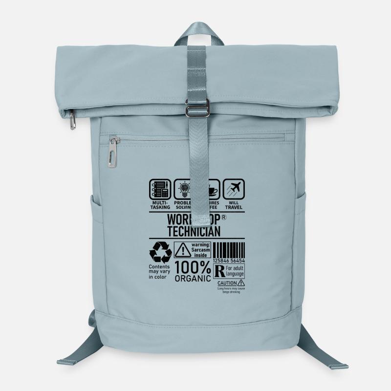 Workshop Technician multi tasking problem solving Laptop Backpack