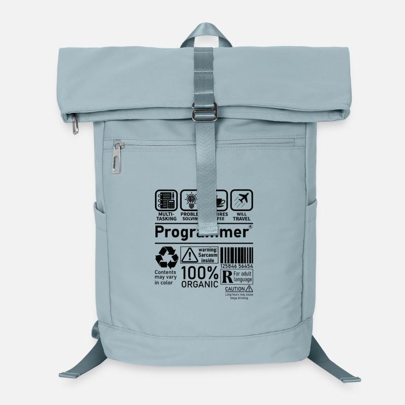 Programmeur multitâche, la résolution de problèmes nécessite - Sac à dos ordinateur - bleu glacier