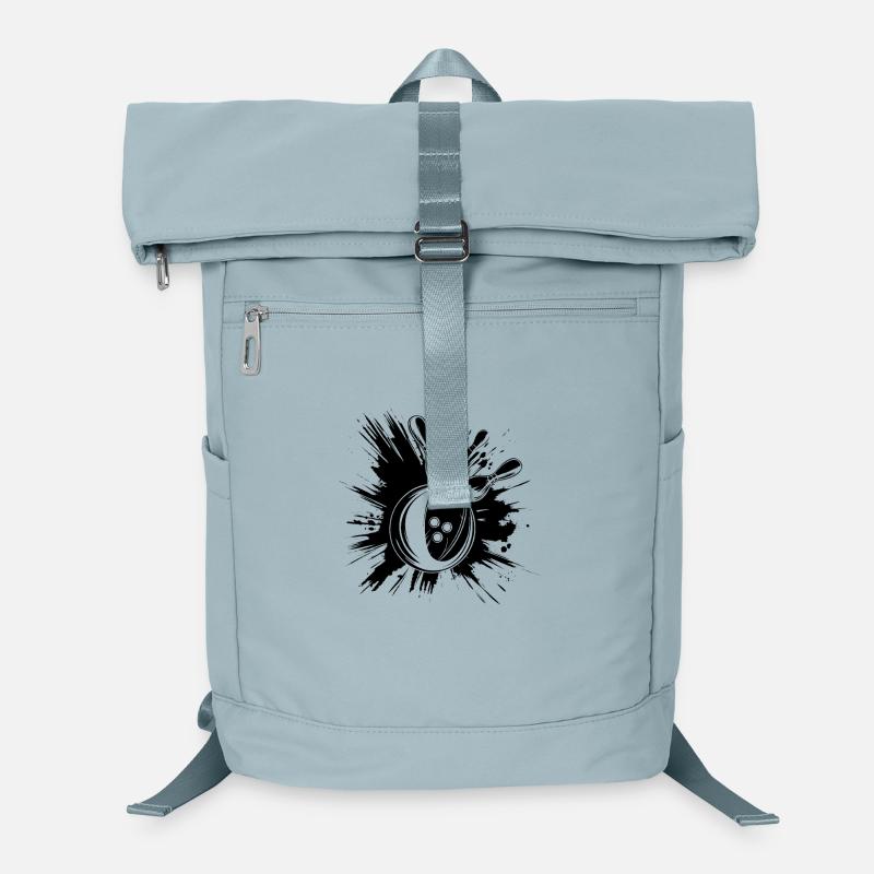 Bowling Grafik Laptop-Rucksack 