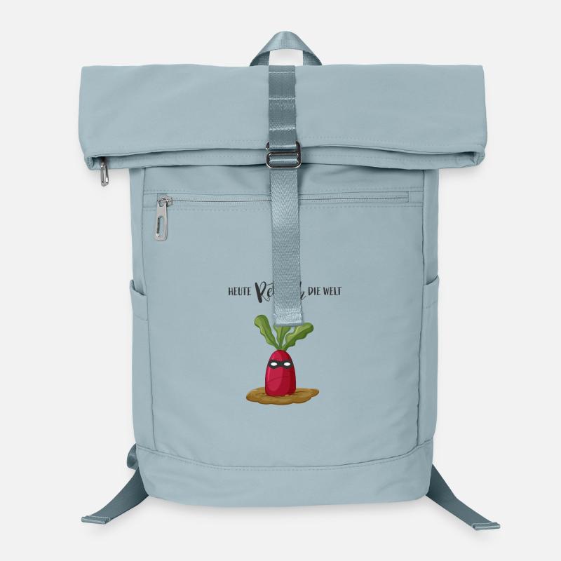 Heute Rettich die Welt Laptop-Rucksack 
