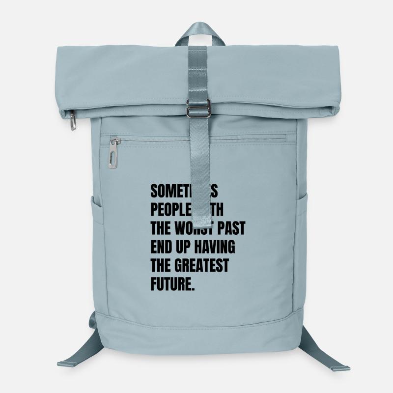 sometimes people with the worst past end up having Laptop-Rucksack 