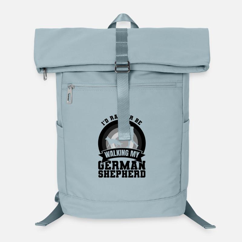 German Shepherd Owner Saying Laptop Backpack