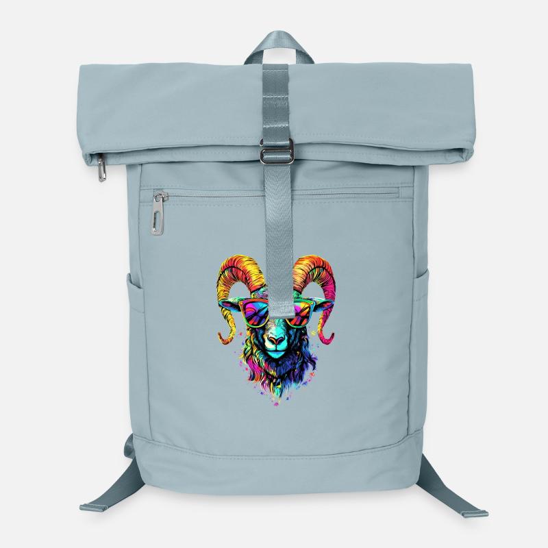 Aries mouflon Aries Wild Sheep Male Sheep Laptop Backpack