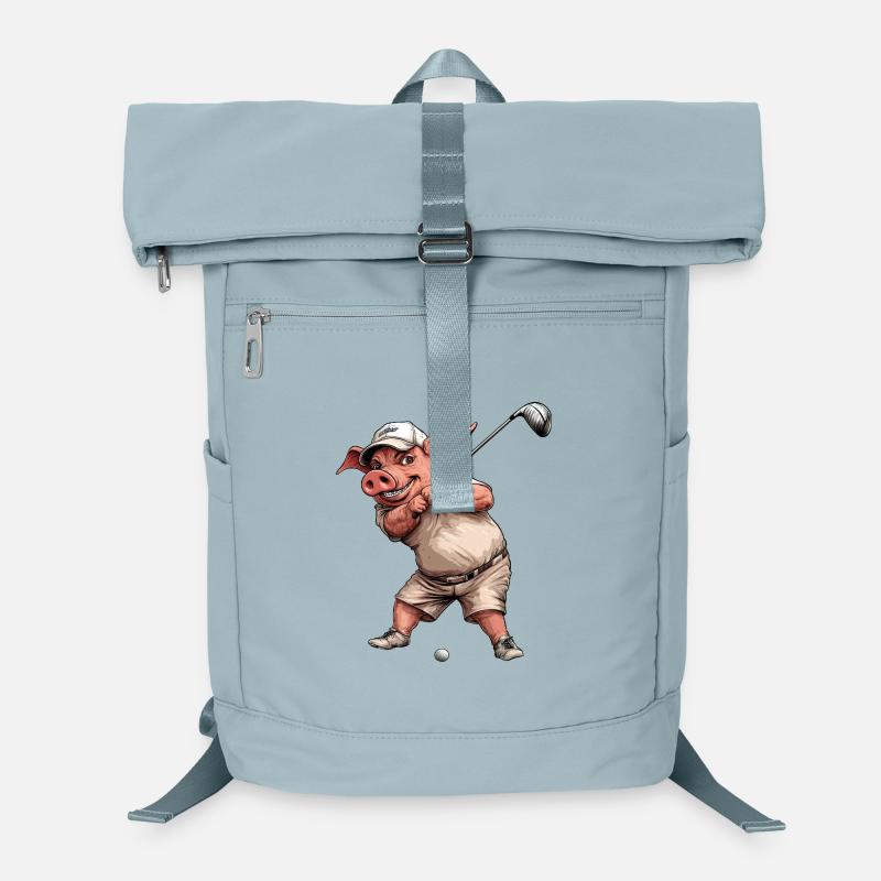 Golf Pig Laptop Backpack