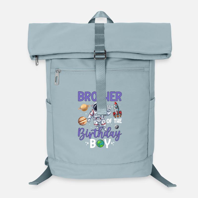 Conception d'anniversaire Space Brother Sac à dos ordinateur