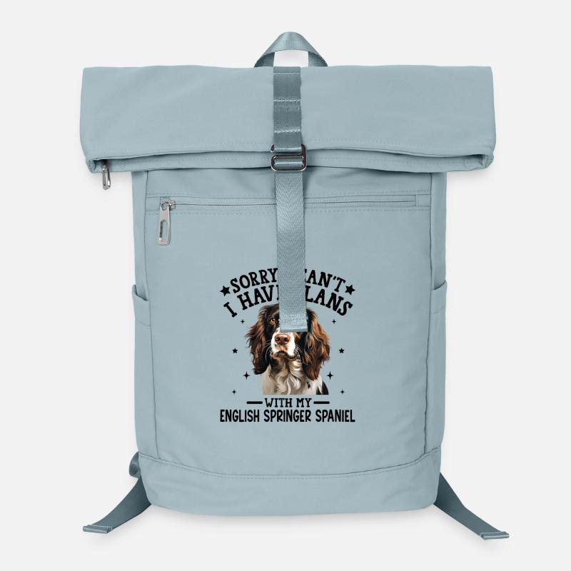 Elegantes Springer Spaniel Portrait Design Laptop-Rucksack 