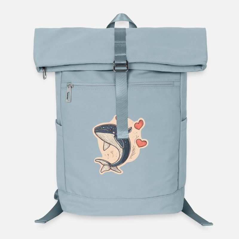 whale Laptop Backpack