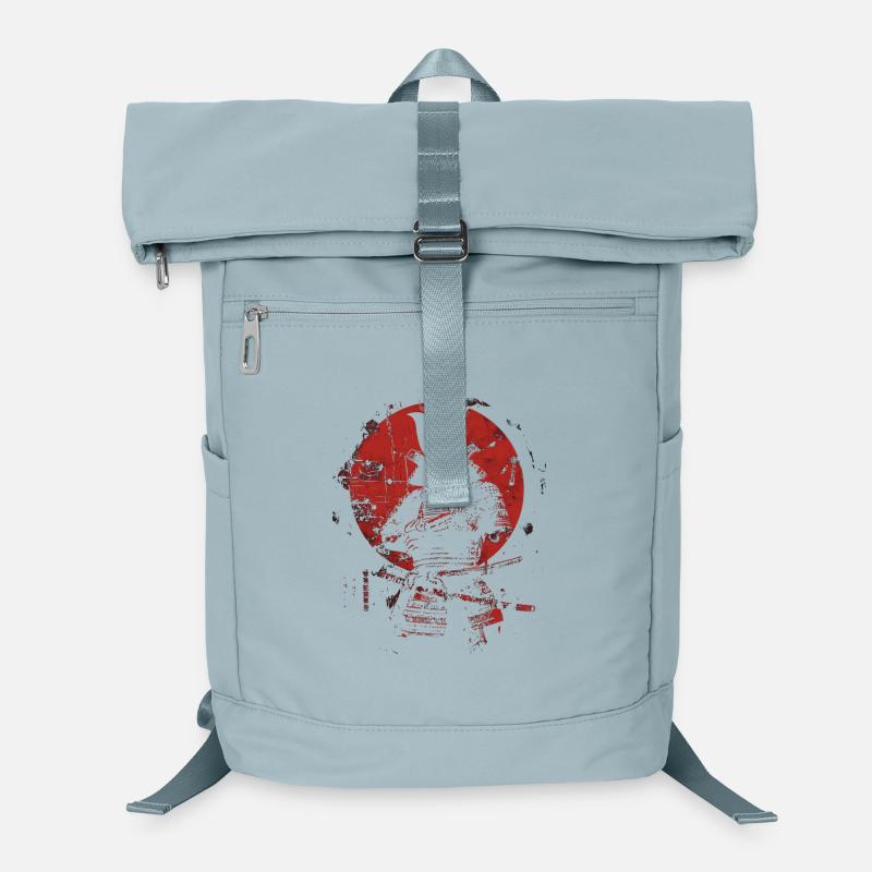 Szenerie eines Samurai Kriegers Laptop-Rucksack 