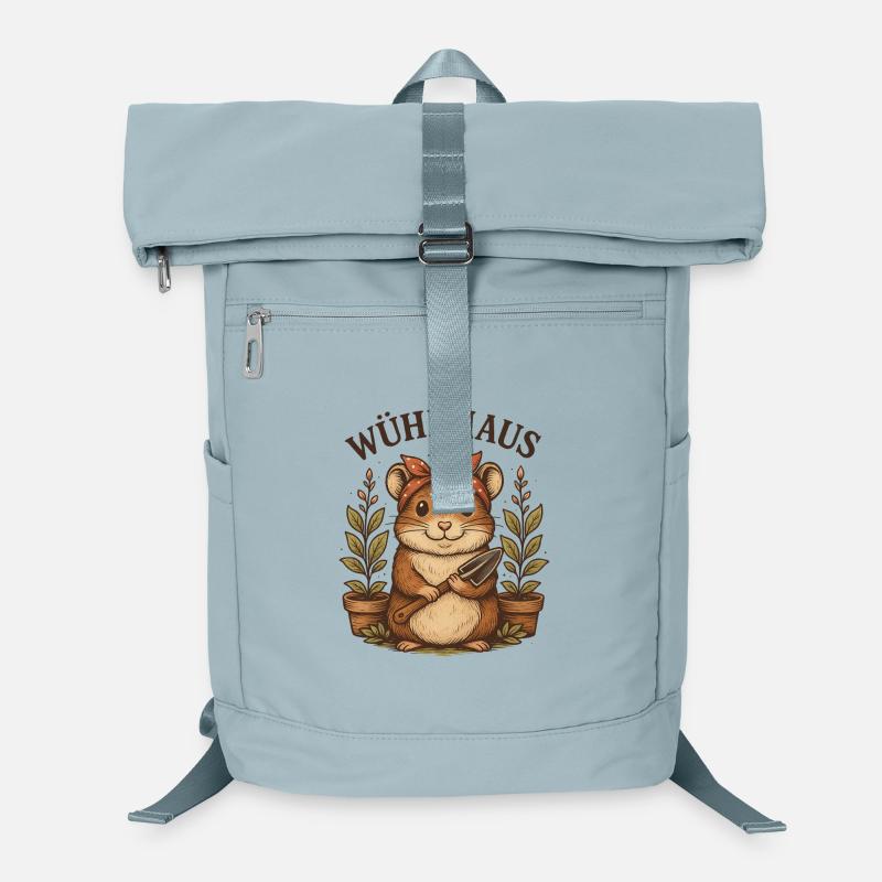 Wühlmaus Garten Gärtnerinnen Geschenk Hobbygärtner Laptop-Rucksack 