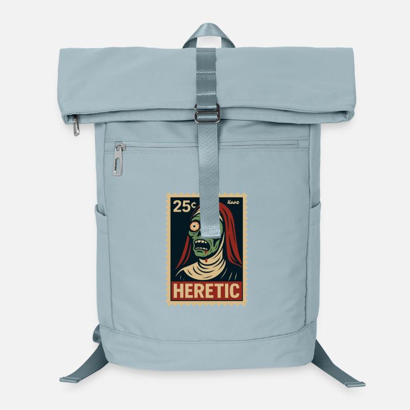 Vintage Heretic Zombie Design Laptop Backpack
