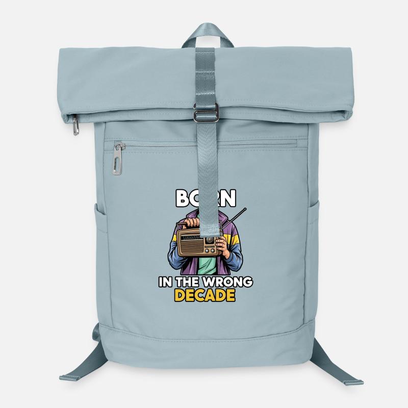 Born in the wrong decade Laptop Backpack