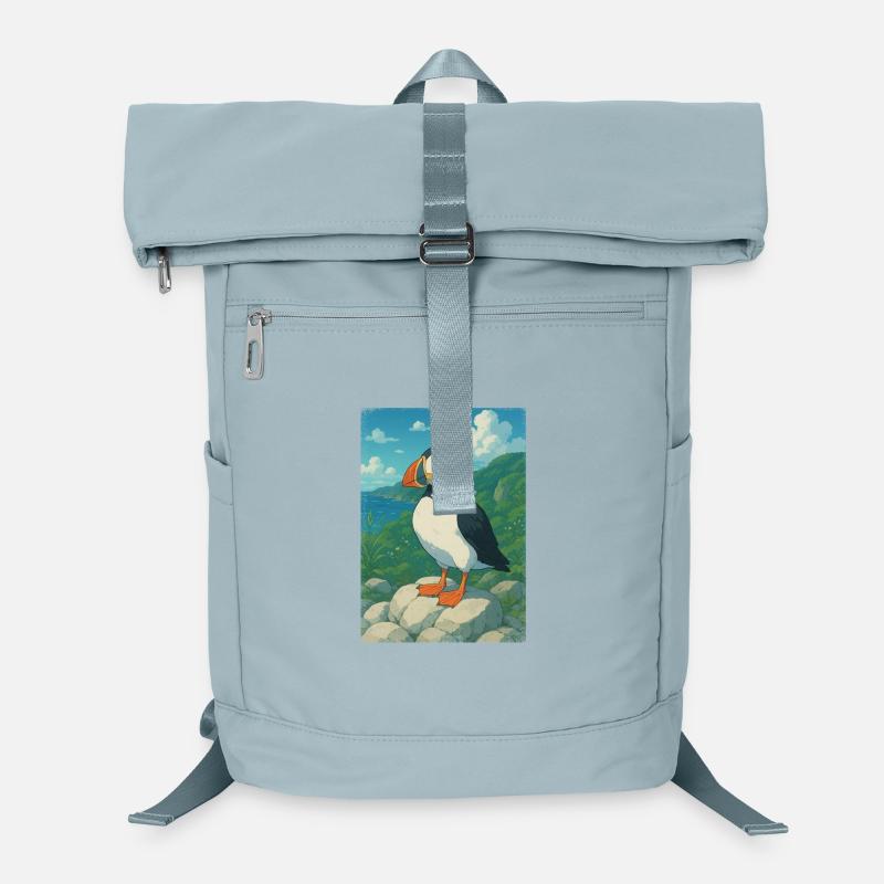 Puffin animé Sac à dos ordinateur