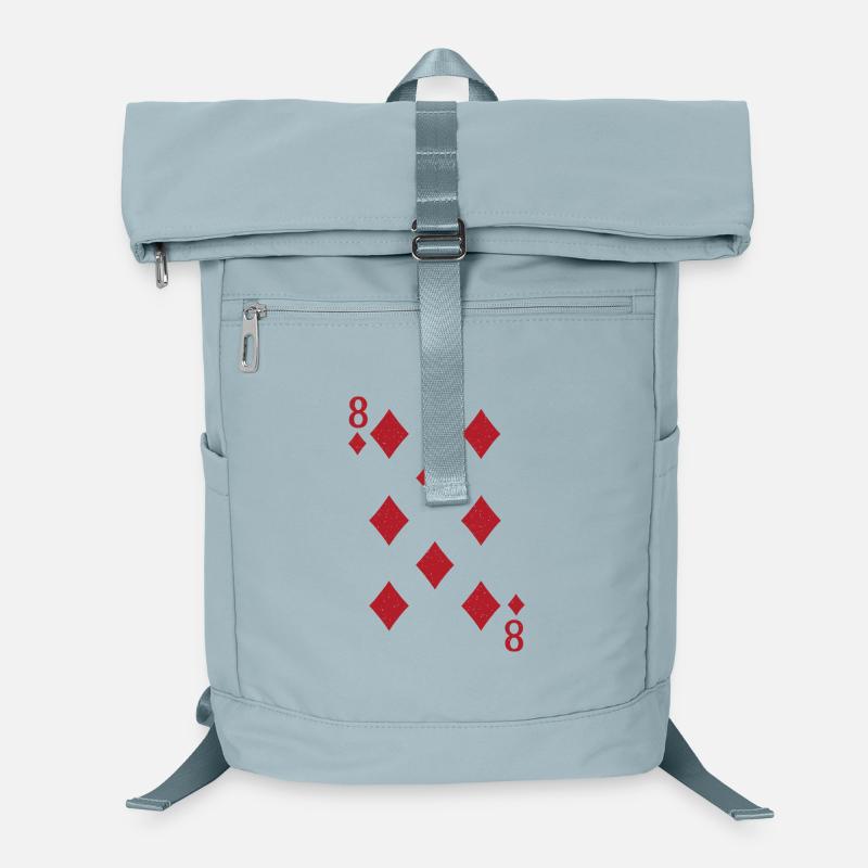 Card pattern 8 plaid design on clothing Laptop Backpack