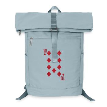 Ten Diamonds Rummy Double Head - Laptop Backpack - ice blue - Front