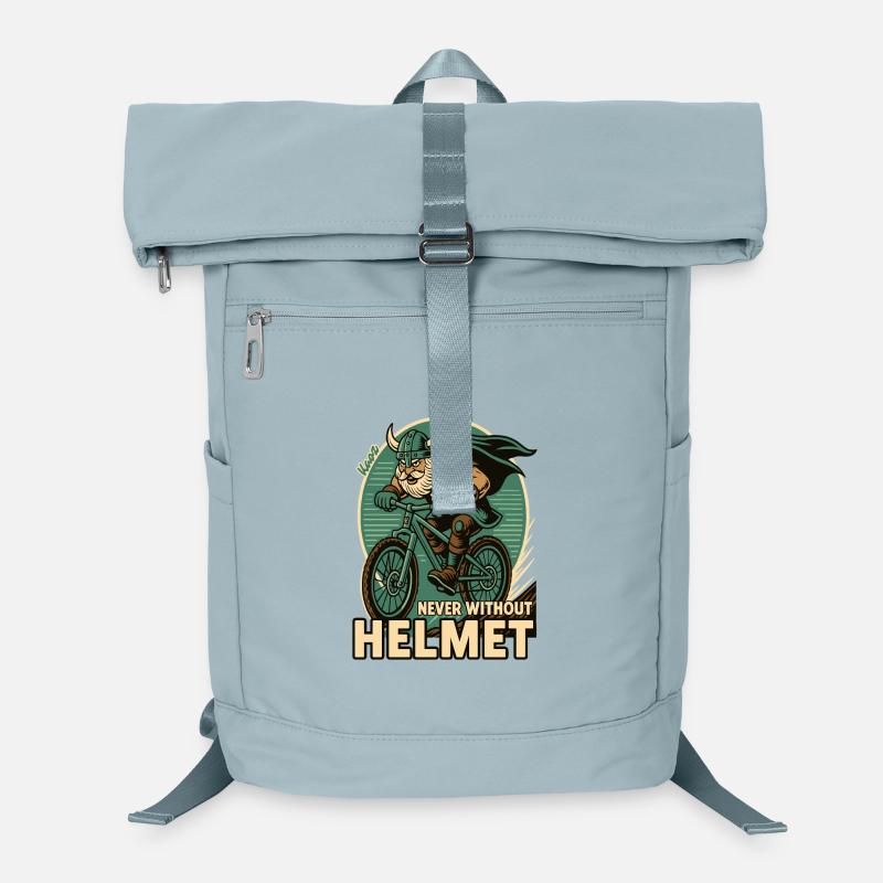 Conception de motivation de cycliste viking Sac à dos ordinateur